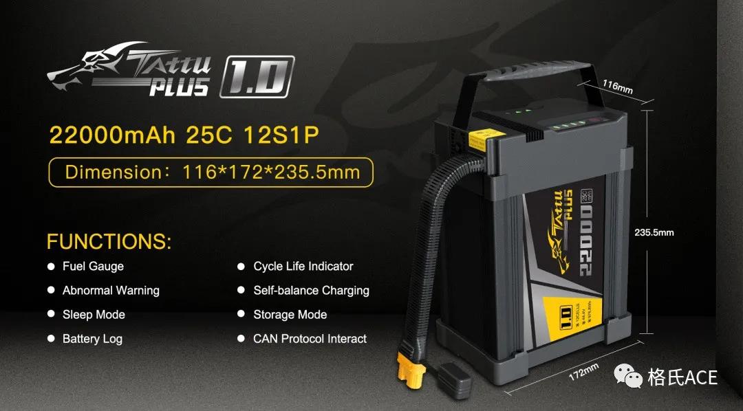 格氏Tattu PLUS 1.0電池 格氏Tattu PLUS 1.0電池